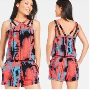 Fabletics Liza Romper in Heatwave (S)